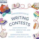 Submit to Undergraduate Writing Contests by 1/22/24